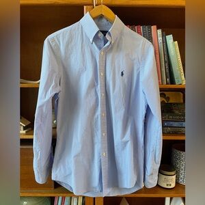 Ralph Lauren Men’s Blue Gingham Button Down Shirt